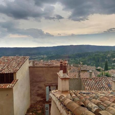 Studio Vue Sur La Roche, Au Calme Moustiers #1 Appartement Buitenkant foto