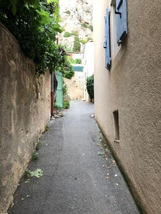 Studio Vue Sur La Roche, Au Calme Moustiers #1 Appartement Buitenkant foto
