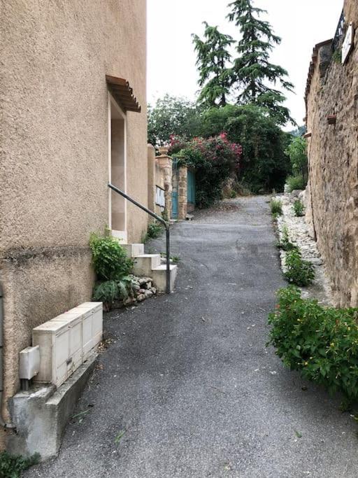 Studio Vue Sur La Roche, Au Calme Moustiers #1 Appartement Buitenkant foto