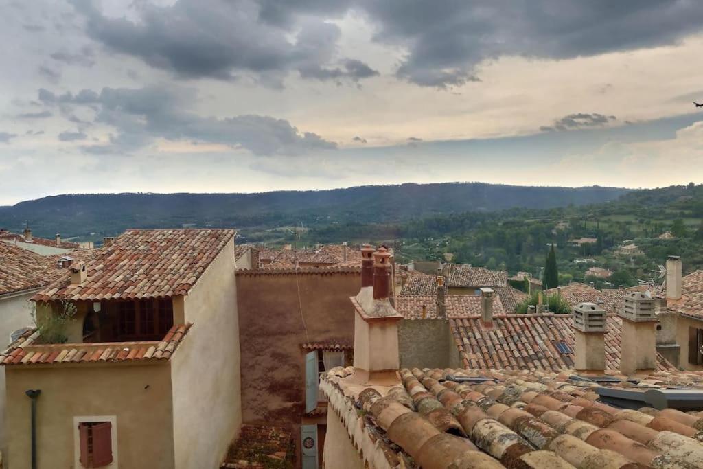 Studio Vue Sur La Roche, Au Calme Moustiers #1 Appartement Buitenkant foto